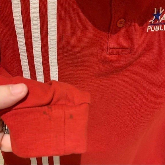 Harmony Public School Unisex Uniform Long Sleeve Polo Tee Shirt. Size YS - Picture 4 of 8